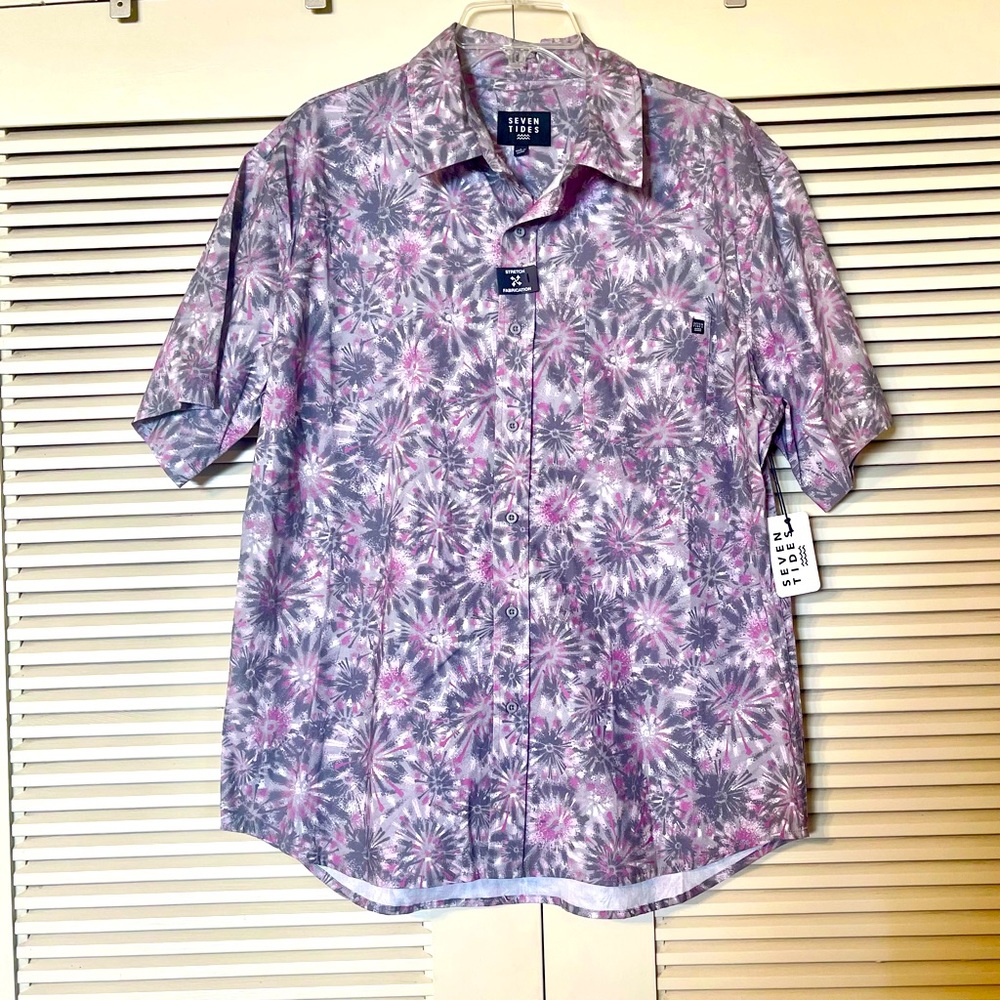 Seven Tides Cosmos Stretch Short Sleeve Shirt